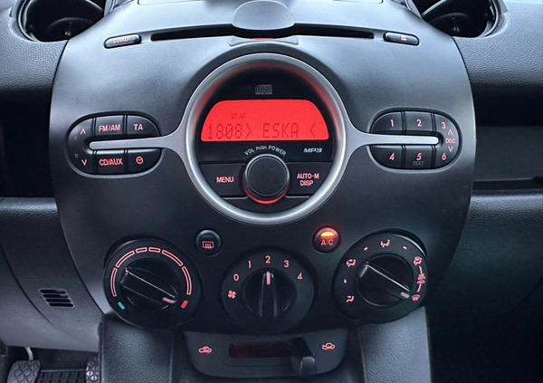 Mazda 2 cena 12900 przebieg: 233000, rok produkcji 2009 z Goleniów małe 497